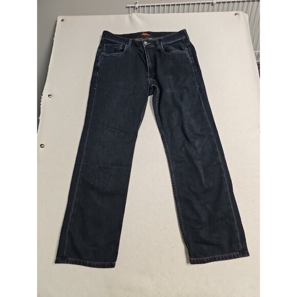 Men’s Tommy Bahama Cayman Relaxed Denim Blue Jeans 32 X 30 Dark Wash - Picture 1 of 6